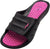 Norty Womens Summer Comfort Casual Slide Flat Strap Shower Sandals Slip On Shoes, 40330