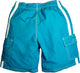 Norty Toddler Boys Cargo Watershort Swim Suit Boardshort Swim Trunks, 40376