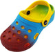 Norty Boys & Girls Tie Dye Clog Sandal with Backstrap - 4 Color Combinations, 40579