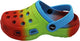 Norty Boys & Girls Tie Dye Clog Sandal with Backstrap - 4 Color Combinations, 40579