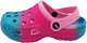 Norty Boys & Girls Tie Dye Clog Sandal with Backstrap - 4 Color Combinations, 40579
