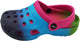 Norty Boys & Girls Tie Dye Clog Sandal with Backstrap - 4 Color Combinations, 40579