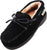 NORTY Toddler Boys Girls Unisex Suede Leather Moccasin Slip On Slippers, 40593