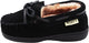NORTY Toddler Boys Girls Unisex Suede Leather Moccasin Slip On Slippers, 40593
