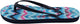 Norty Women's Graphic Print Flip Flop Thong Sandal for Beach, Pool or Everyday, 40656