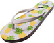 Norty Women's Graphic Print Flip Flop Thong Sandal for Beach, Pool or Everyday, 40656