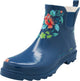 New Norty Women Low Ankle High Rain Boots Rubber Snow Rainboot Shoe Bootie - Runs 1/2 Size Large, 40677