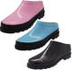 Norty Womens Garden Clog Waterproof Rain Boot For Ladies Winter Spring & Garden - Runs 1/2 Size Large, 40680