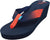 Norty Women's Platform Wedge Soft Cushioned Footbed Flip Flop Thong Sandal, 40688