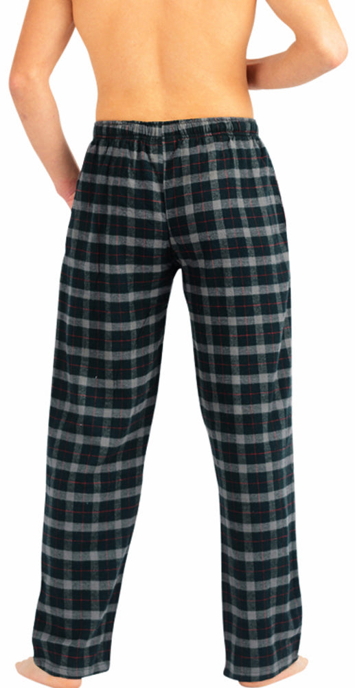 NORTY Mens Pajama Sleep Lounge Pant - 100% Brushed Cotton Flannel