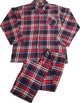 NORTY Mens Flannel 2 Piece Pajama Sets - 100% Brushed Cotton Flannel - 8 Prints, 40777