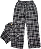 NORTY Mens Flannel 2 Piece Pajama Sets - 100% Brushed Cotton Flannel - 8 Prints, 40777