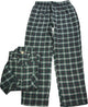 NORTY Mens Flannel 2 Piece Pajama Sets - 100% Brushed Cotton Flannel - 8 Prints, 40777