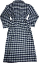 Norty Men's Soft Brushed Cotton Flannel Shawl Collar Bathrobe - 8 Prints, 40812