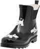 Norty New Women Low Ankle High Rain Boots Rubber Snow Rainboot Shoe Bootie, 40925