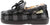 NORTY Toddler Little & Big Kid Boys Girls Fleece Plaid Moccasin Slip On Slipper, 40914
