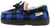 NORTY Toddler Little & Big Kid Boys Girls Fleece Plaid Moccasin Slip On Slipper, 40914