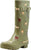 Norty Women's Hurricane Wellie - Glossy Matte Waterproof Mid-Calf Rainboots, 40854