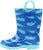 Norty Little Big Kids Boys Girls Waterproof PVC Light Up Rain Boots, 41279