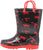 Norty Little Big Kids Boys Girls Waterproof PVC Light Up Rain Boots, 41279