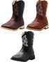 NORTY Boy's Girl's Unisex Western Cowboy Boot for Big Kids, 41570