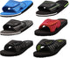 NORTY - Men's Casual Comfort Slides Adjustable Strap EVA Flat Sandals, 41736
