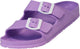 NORTY Women's Indoor Outdoor 2 Strap Adjustable Buckles Slide Sandal