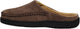 Norty Men's Faux Suede Twin Gore & Clog Slipper with Indoor Outdoor Sole, 42072