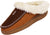 Norty Men's Faux Suede Twin Gore & Clog Slipper with Indoor Outdoor Sole, 42072