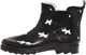 New Norty Women Low Ankle High Rain Boots Rubber Snow Rainboot Shoe Bootie - Runs 1/2 Size Large, 40677