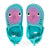 Norty Girl's Boy's Toddler Children Kid Fun Slip On Sandal Slipper Clog Shoe, 42266