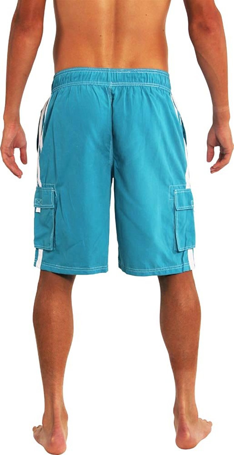 Cbgelrt Mens Swim Shorts Basic Quick Dry Board Shorts Designer Swim Trunks for Men Summer Men's Fashion Sports Cargo Pants Straight Leg Loose Shorts