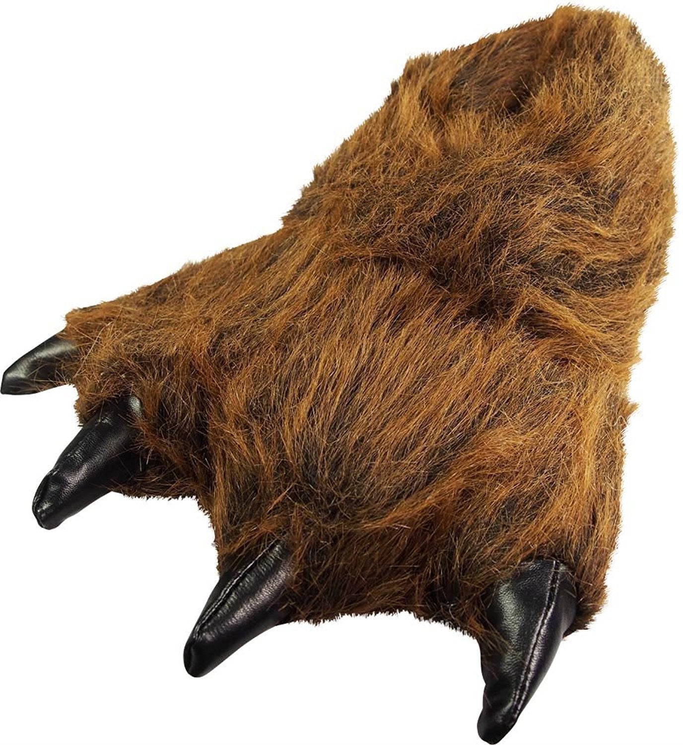 Norty Grizzly Bear Stuffed Animal Claw Slippers Slippers - – The Norty Brand